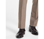 Brooks Brothers Mens Regular fit Dress Pants 36 / 30 Brown Striped