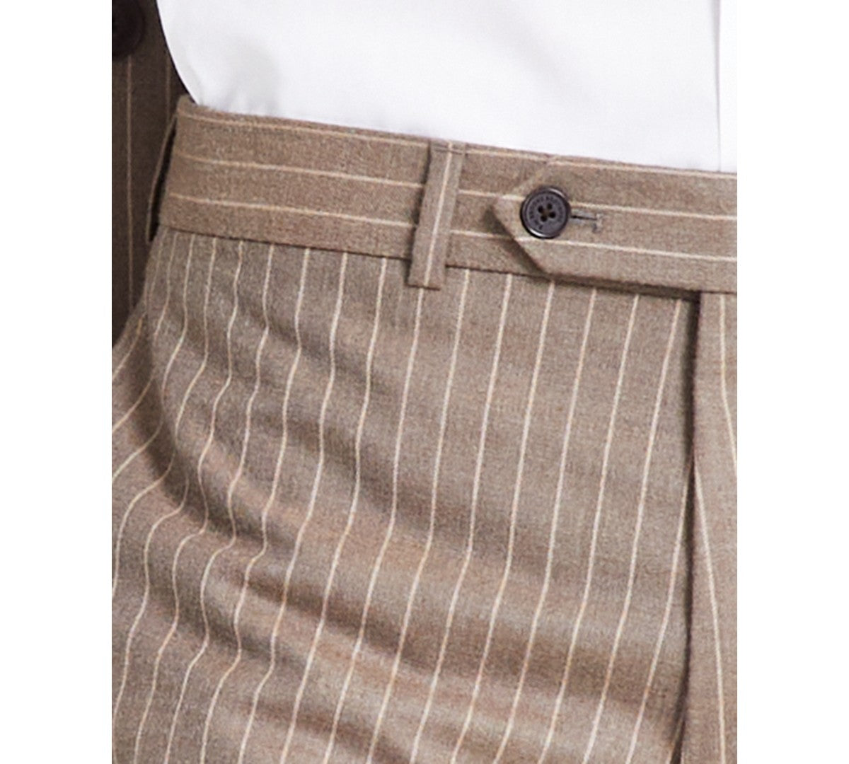 Brooks Brothers Mens Regular fit Dress Pants 36 / 30 Brown Striped