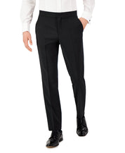 Hugo Boss Mens Modern fit Dress Pants 34 / 32 Black Solid Stretch