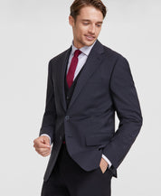 Calvin Klein Mens Slim fit Wool Suit Jacket Blazer 38 R Charcoal Gray Solid