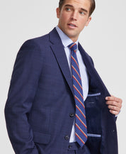 Tommy Hilfiger Mens Modern fit Suit Jacket Blazer 40 S Blue Plaid