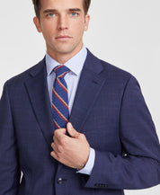 Tommy Hilfiger Mens Modern fit Suit Jacket Blazer 38 S Blue Plaid Stretch