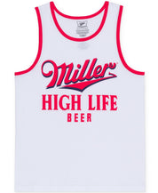 Hybrid Mens Regular fit Sleeveless Graphic  Tank Top Shirt Medium White Solid