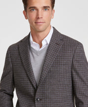 Tommy Hilfiger Mens Modern fit Sport Coat Blazer 42 R Brown Check