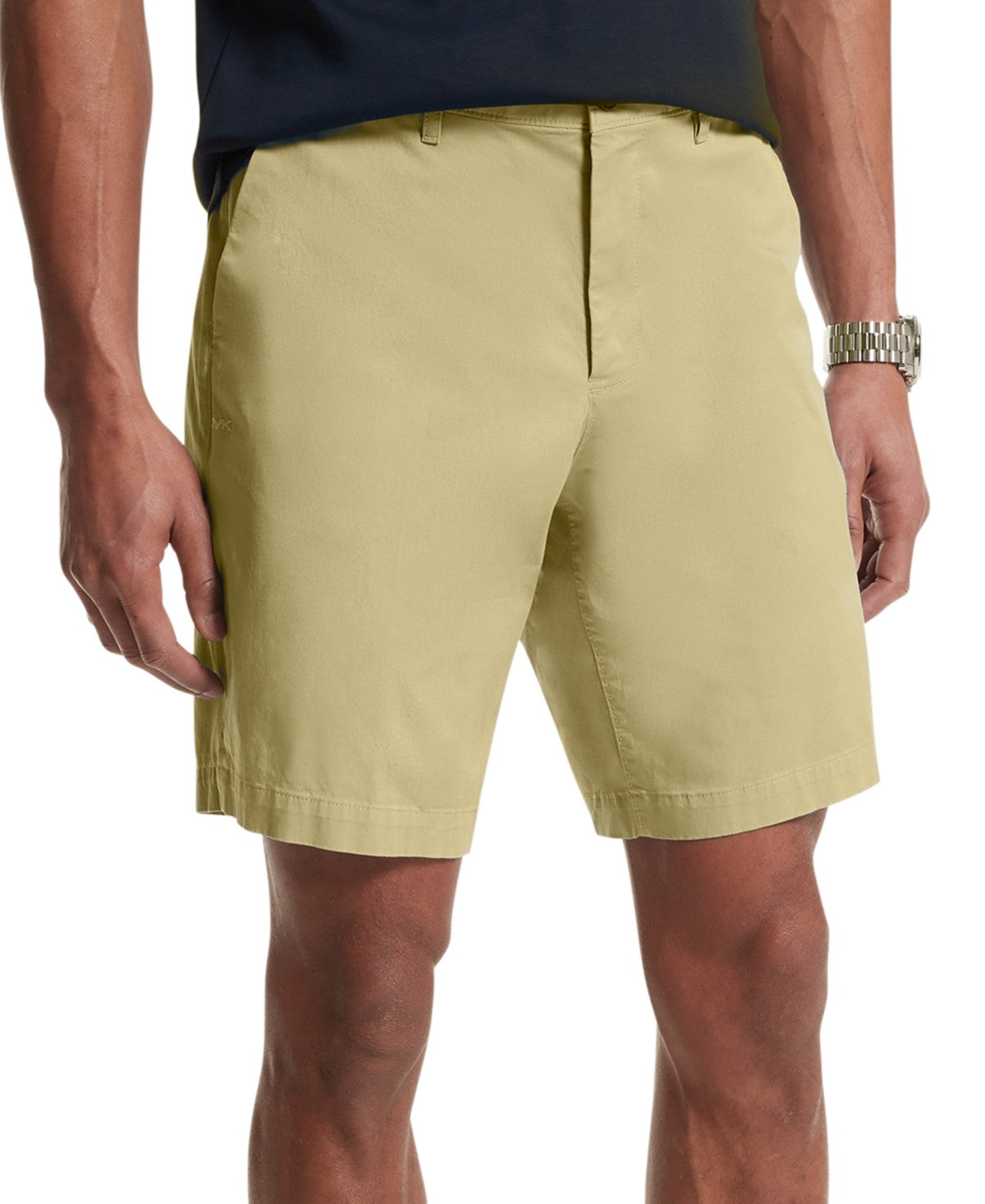 Michael Kors Men Slim fit Casual Shorts 29 / 9 Green Solid