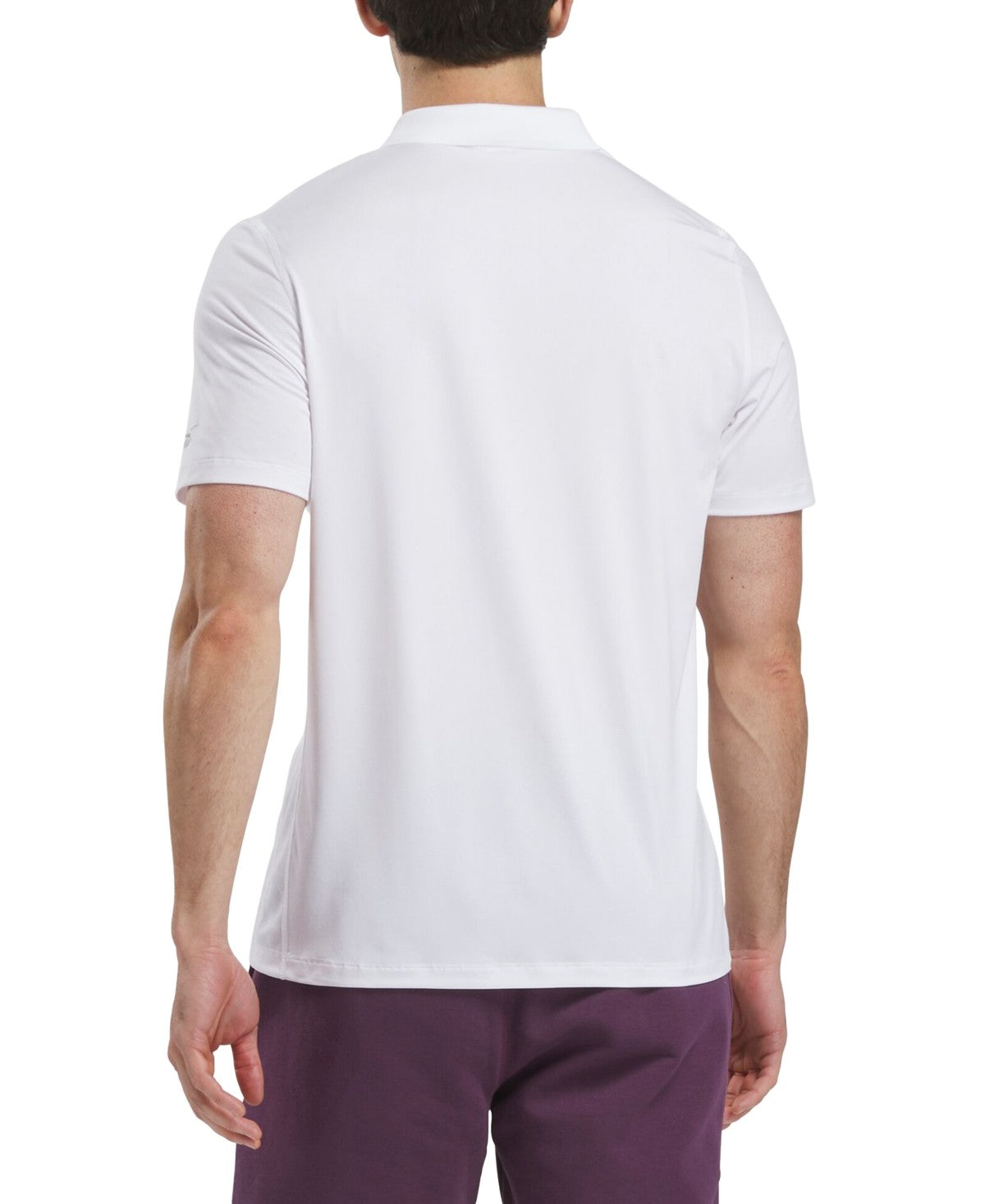 Reebok Mens Regular fit Short Sleeve Polo Shirt XL White Solid