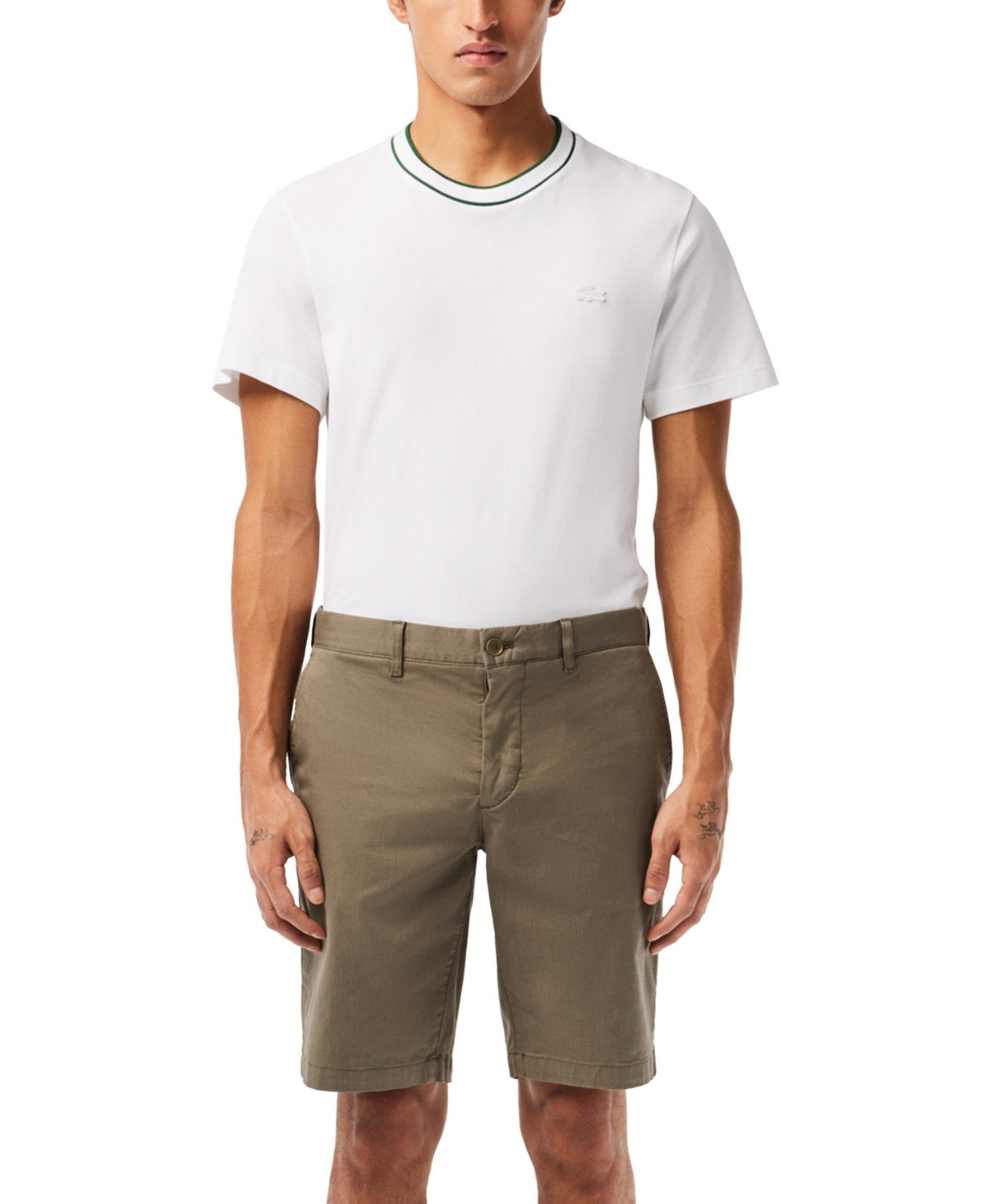 Lacoste Men Regular fit Bermuda Shorts XXS / 10 Green Solid