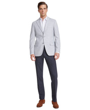 Tommy Hilfiger Mens Modern fit Sport Coat Blazer 44 R Light Grey Solid Stretch