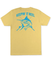 Columbia Men Regular fit Short Sleeve T-Shirt Shirt Large Yellow Solid