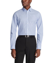 Michael Kors Mens Slim fit Dress Shirt Medium 15-15.5 32-33 Blue