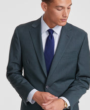 Brooks Brothers Men Classic fit Suit Jacket Blazer 44 L Green Solid Stretch