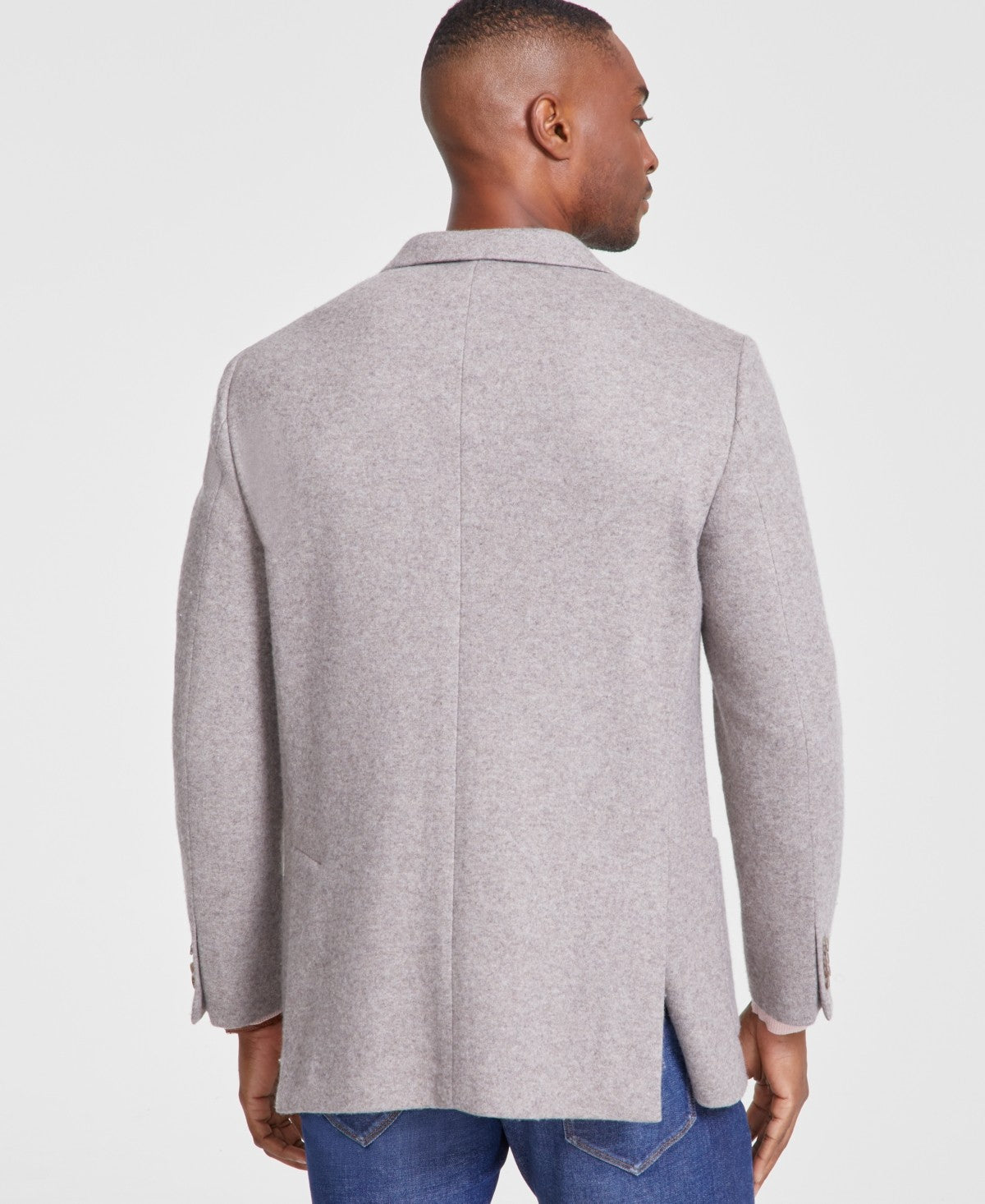 Tommy Hilfiger Mens Modern fit Sport Coat Blazer 46 R Beige Solid