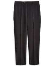 Nautica Mens Modern fit Dress Pants 56 / 30 Black Solid Stretch