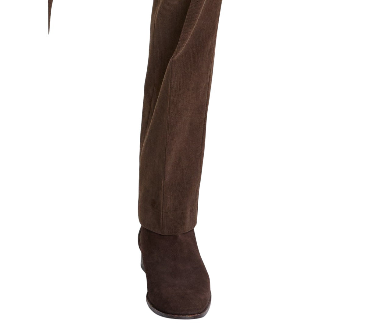 Tommy Hilfiger Mens Modern fit Cotton Dress Pants Corduroy 32 / 32 Brown Solid