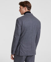 Calvin Klein Mens Slim fit Suit Jacket Blazer 44 L Charcoal Grey Solid