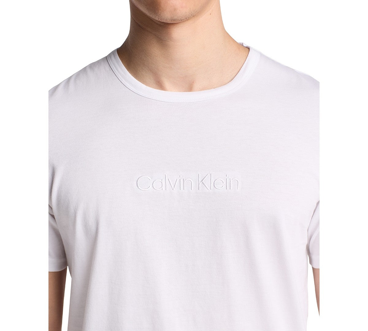Calvin Klein Mens Crewneck T-Shirt White XL
