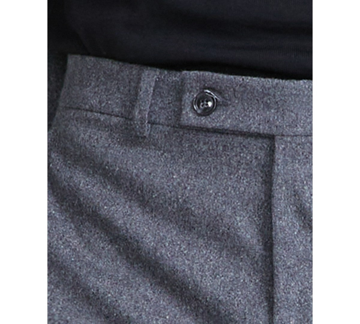 Calvin Klein Mens Slim fit Dress Pants 36 / 30 Charcoal Grey Solid