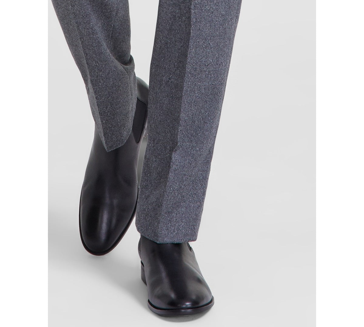 Calvin Klein Mens Slim fit Dress Pants 36 / 30 Charcoal Grey Solid