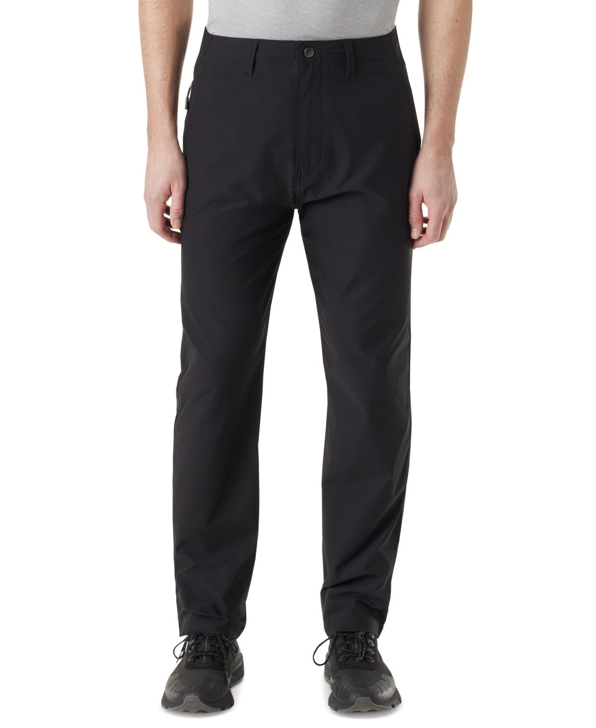 Bass Outdoor Men Slim fit Casual Tech Pants 32 / 32 Black Solid Stretch
