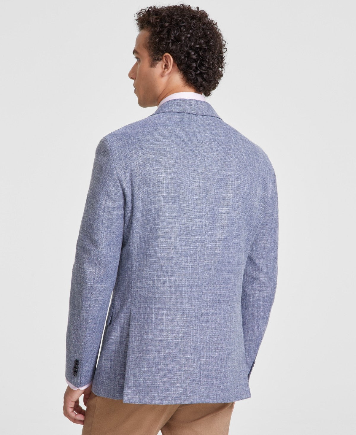 Tommy Hilfiger Mens Modern fit Sport Coat Blazer 44 R Blue Solid