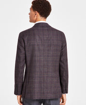 Brooks Brothers Mens Classic fit Sport Coat Blazer 44 R Red Plaid