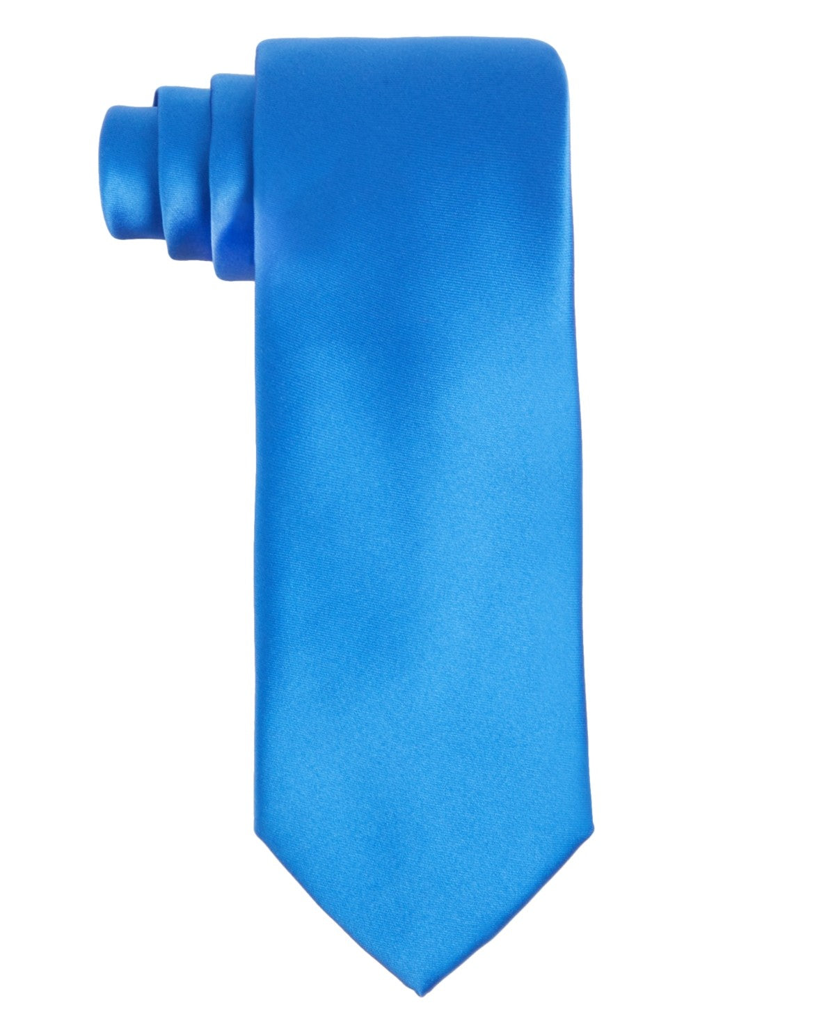 Tayion Collection Men Regular Fit Tie Neck Tie Bright Blue Phi Beta Sigma