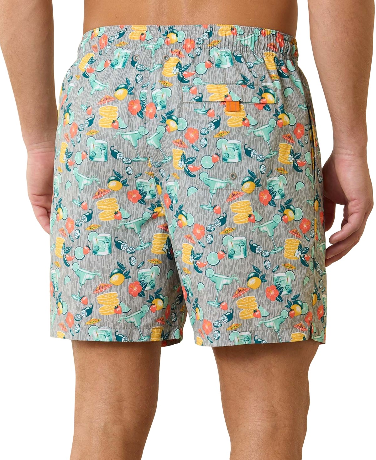 Tommy Bahama Mens Regular fit Swim Trunks Swimwear XL Grey