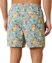 Tommy Bahama Mens Regular fit Swim Trunks Swimwear Small Grey
