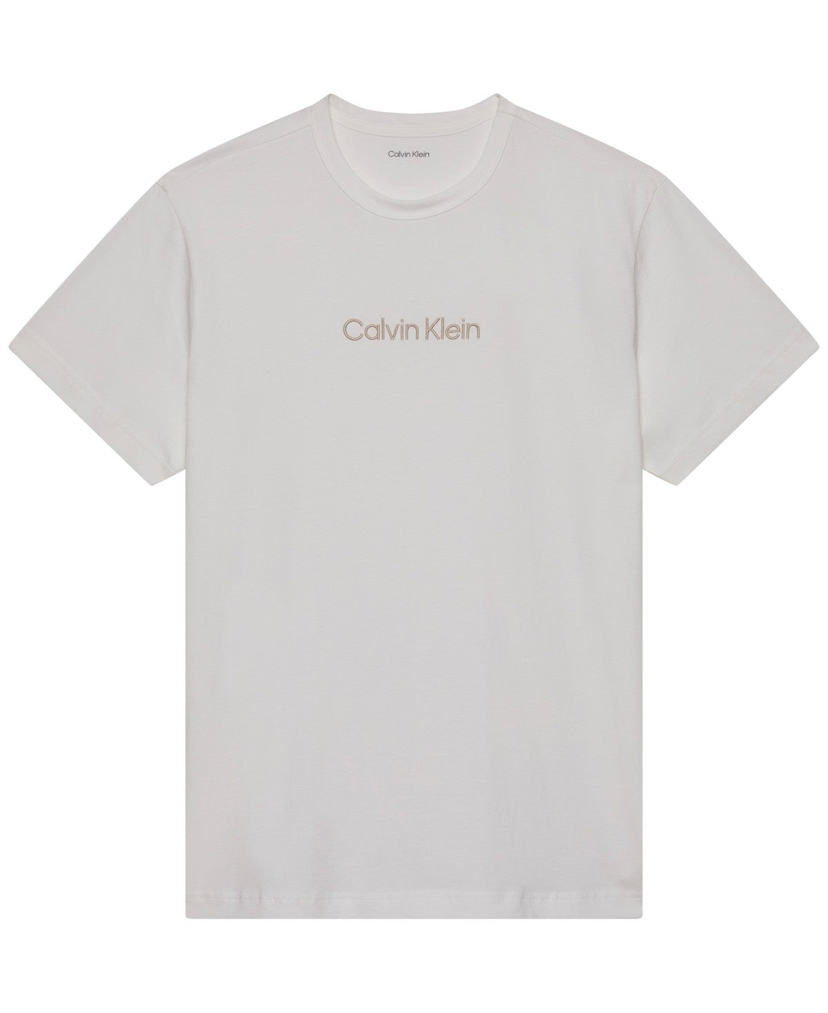 Calvin Klein Mens Crewneck T-Shirt White Medium