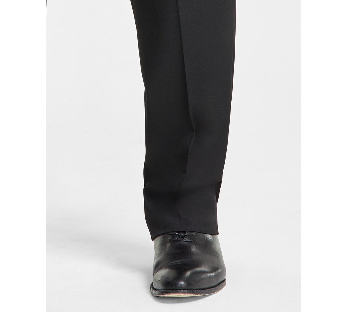Tayion Mens Classic fit Dress Pants 36 / 32 Black Solid