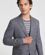 Tommy Hilfiger Mens Modern fit Sport Coat Blazer 36 S Grey Solid