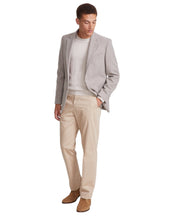 Nautica Mens Modern fit Sport Coat Blazer 48 R Beige Solid