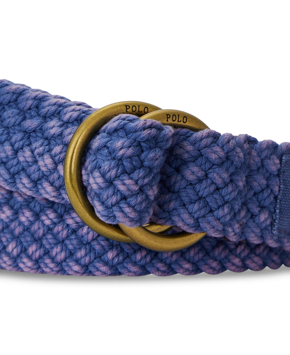 Polo Ralph Lauren Mens Regular fit Braided Belt Apparelbelt Medium Blue