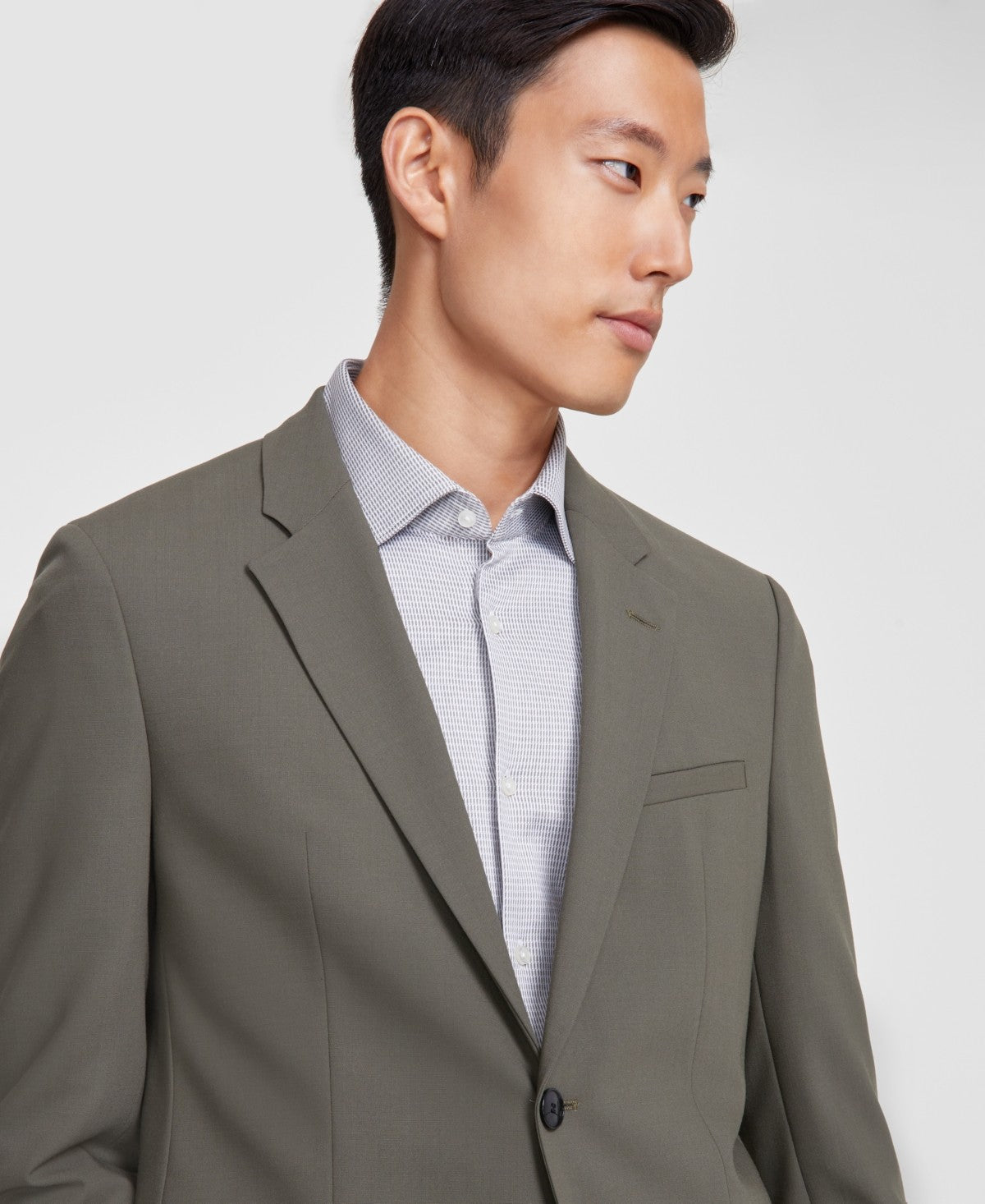Hugo Boss Mens Modern fit Sport Coat Blazer 42 R Green Solid