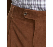 Tommy Hilfiger Mens Modern fit Dress Corduroy Pants 40 / 32 Brown Solid