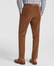 Tommy Hilfiger Mens Modern fit Corduroys Pants 30 / 30 Brown Solid Stretch