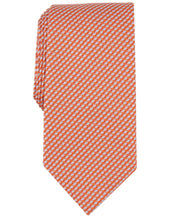 Perry Ellis Mens Tie Necktie One Size Orange Cutler Mini Dot