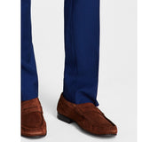 Kenneth Cole Mens Slim fit Dress Pants 36 / 29 Blue Solid