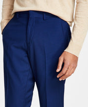 Kenneth Cole Mens Slim fit Dress Pants 36 / 29 Blue Solid