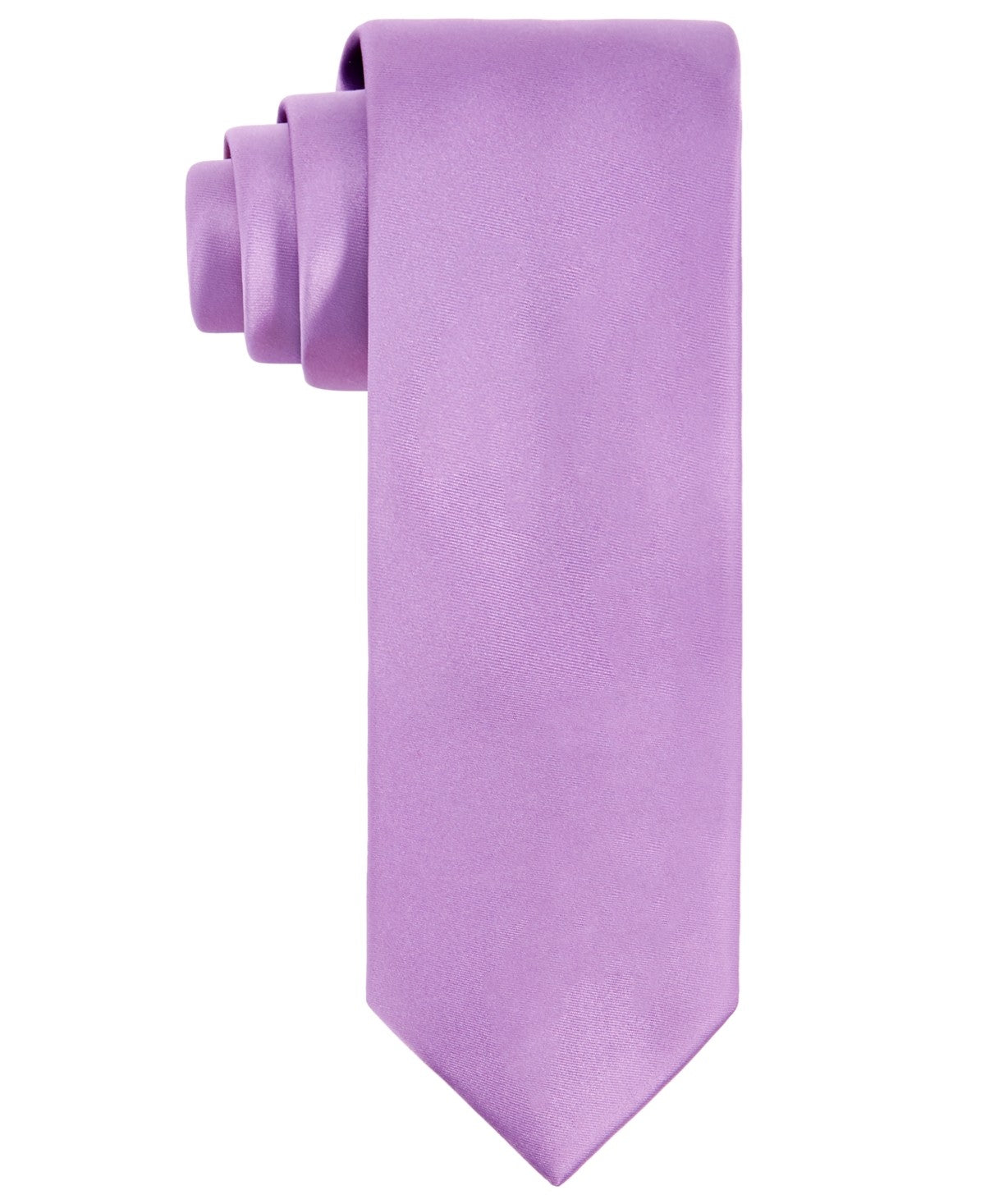 TAYION Mens Regular fit Tie Necktie One Size Purple Solid