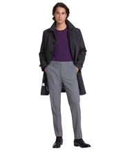 Calvin Klein Mens Slim fit Dress Pants 33 / 30 Grey Solid Stretch