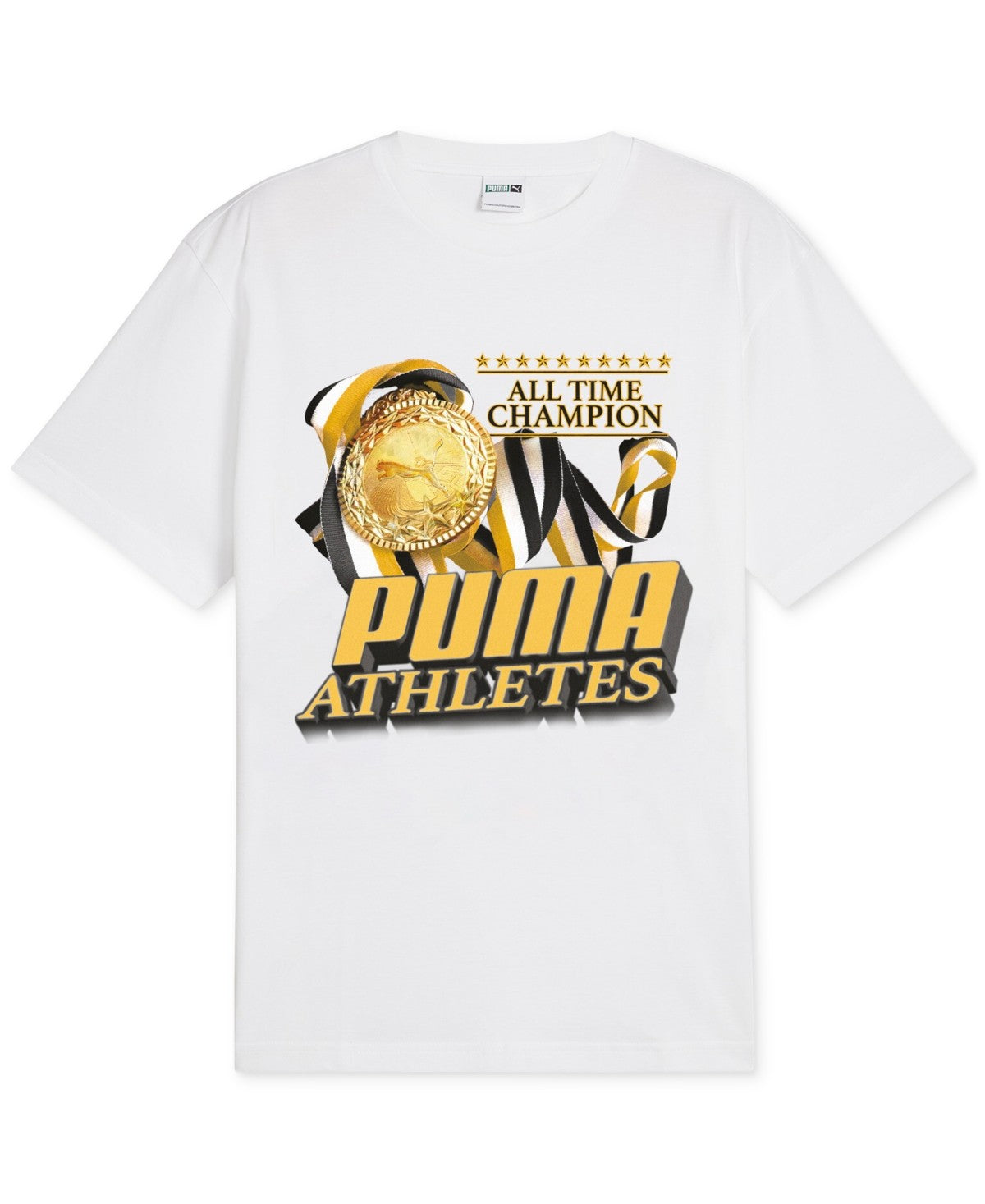 Puma Men Regular fit Short Sleeve T-Shirt Shirt XXL White