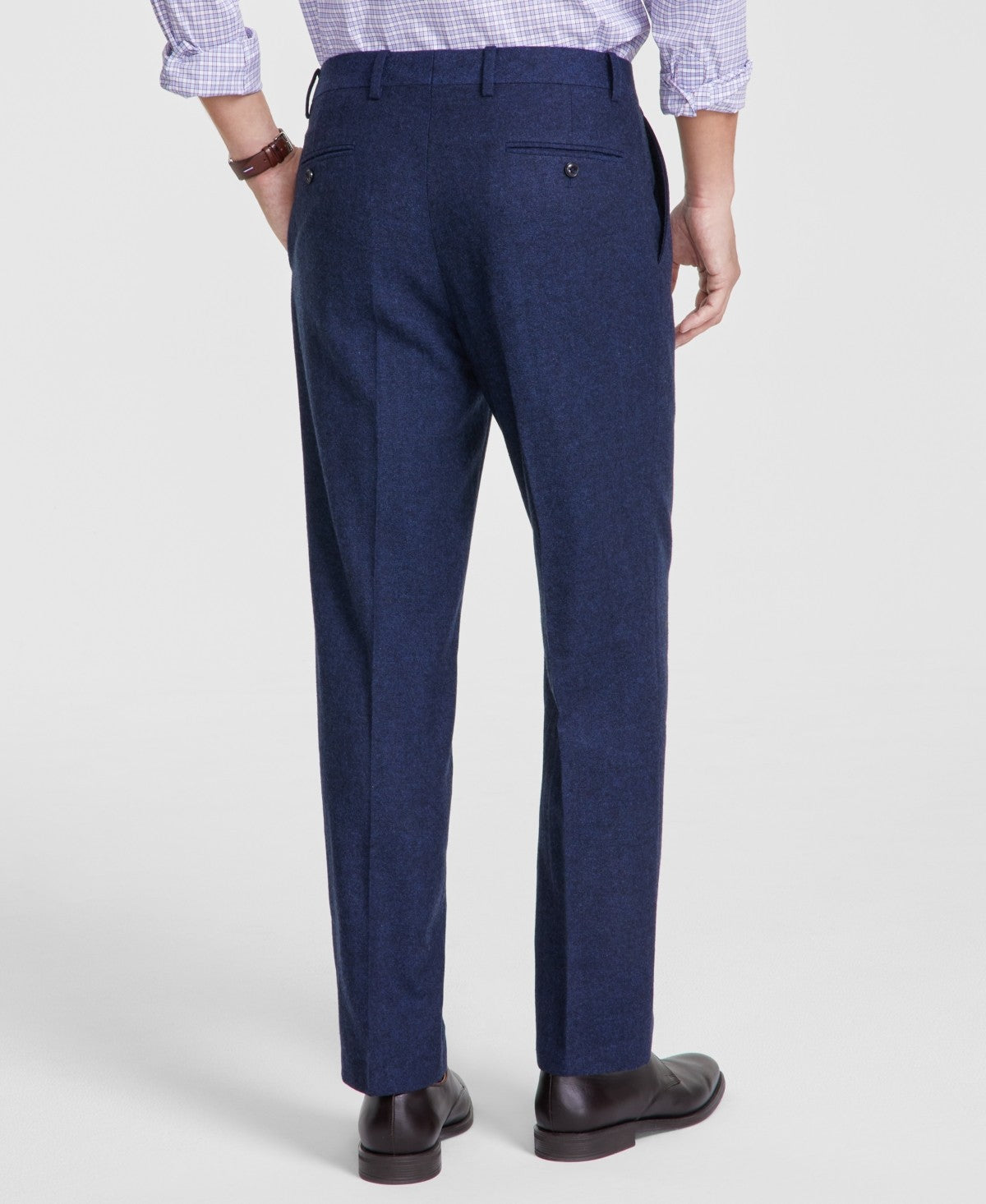 Tommy Hilfiger Mens Modern fit Dress Pants 38 / 34 Navy Blue Stretch