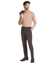 Hugo Boss Mens Modern fit Wool Dress Pants 30 / 32 Brown Plaid