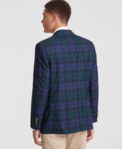 Brooks Brothers Mens Classic fit Sport Coat Blazer 40 S Blue Green Plaid