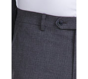 Tallia Mens Classic fit Dress Pants 40 / 30 Grey Solid