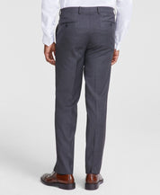 Tallia Mens Classic fit Dress Pants 42 / 30 Dark Grey Solid