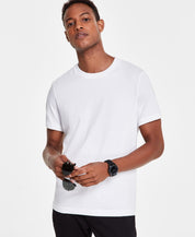 Alfani Mens Regular fit Short Sleeve T-Shirt Shirt XXL White