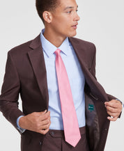 Brooks Brothers Mens Classic fit Suit Jacket Blazer 40 R brown Solid