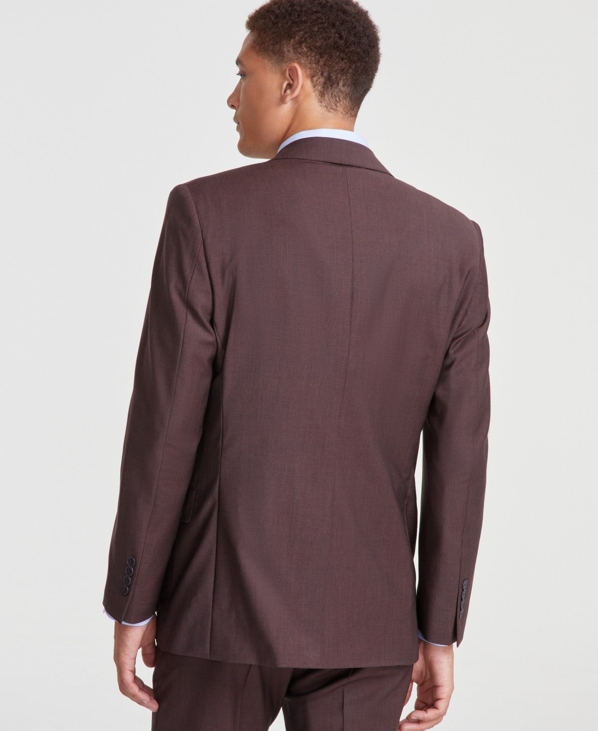 Brooks Brothers Mens Classic fit Suit Jacket Blazer 40 R brown Solid